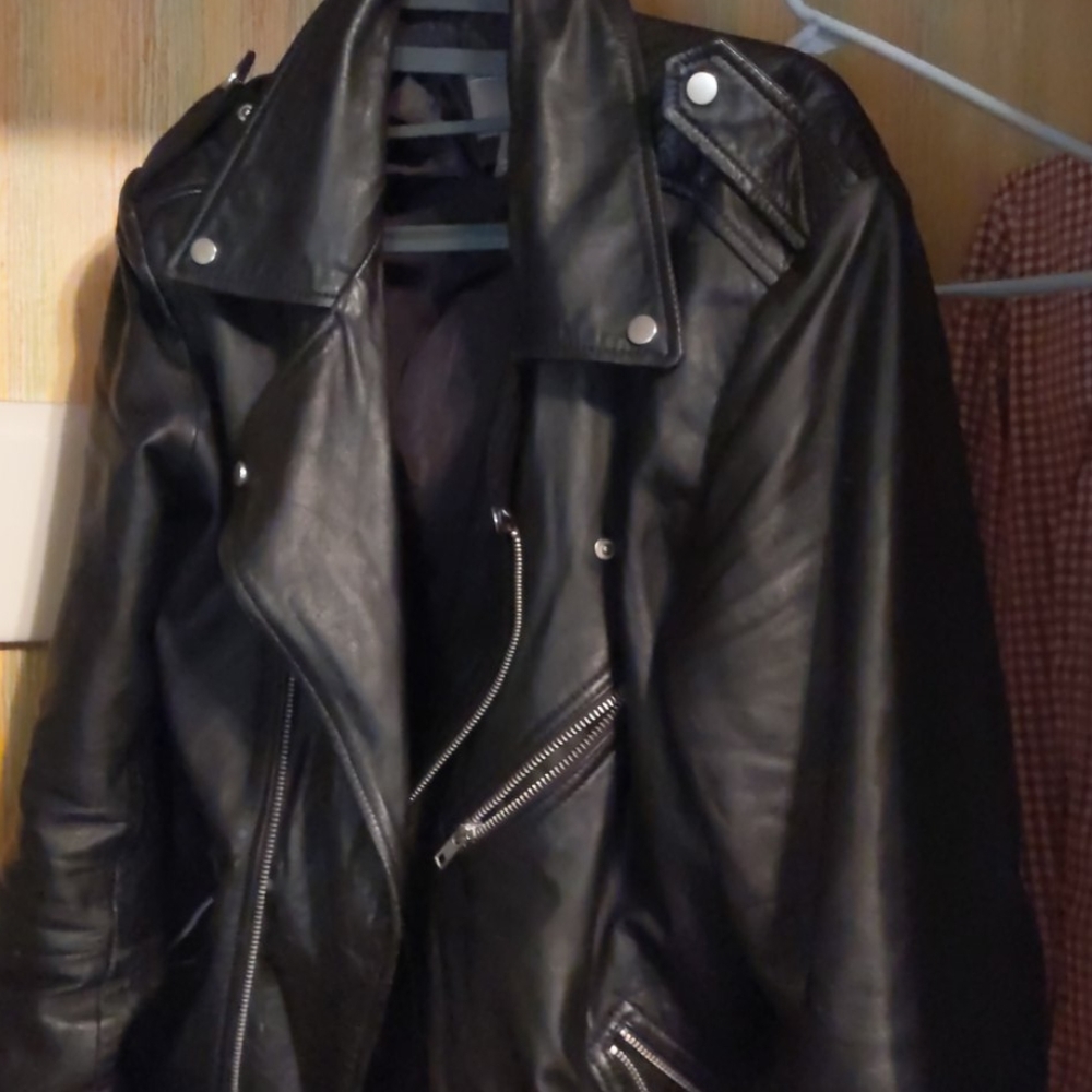 ASOS Leather BikerbmJacket